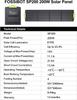 Générateur Solaire Électrique - FOSSIBOT - F2400 - 2048Wh - 2400W - Portable et Résistant IP68