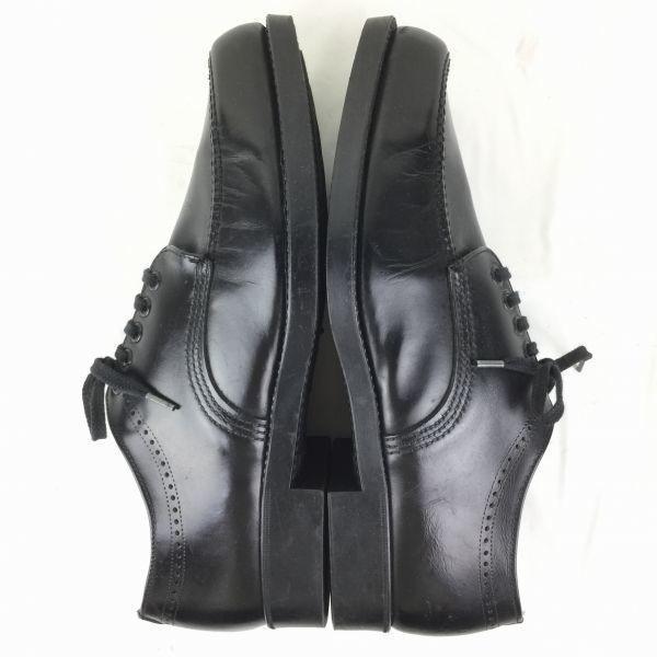 U.S. Navy Vintage J.F. McELWAIN Civilian Service Shoes Black size 10D 27.5-28.0 Men's(USED)