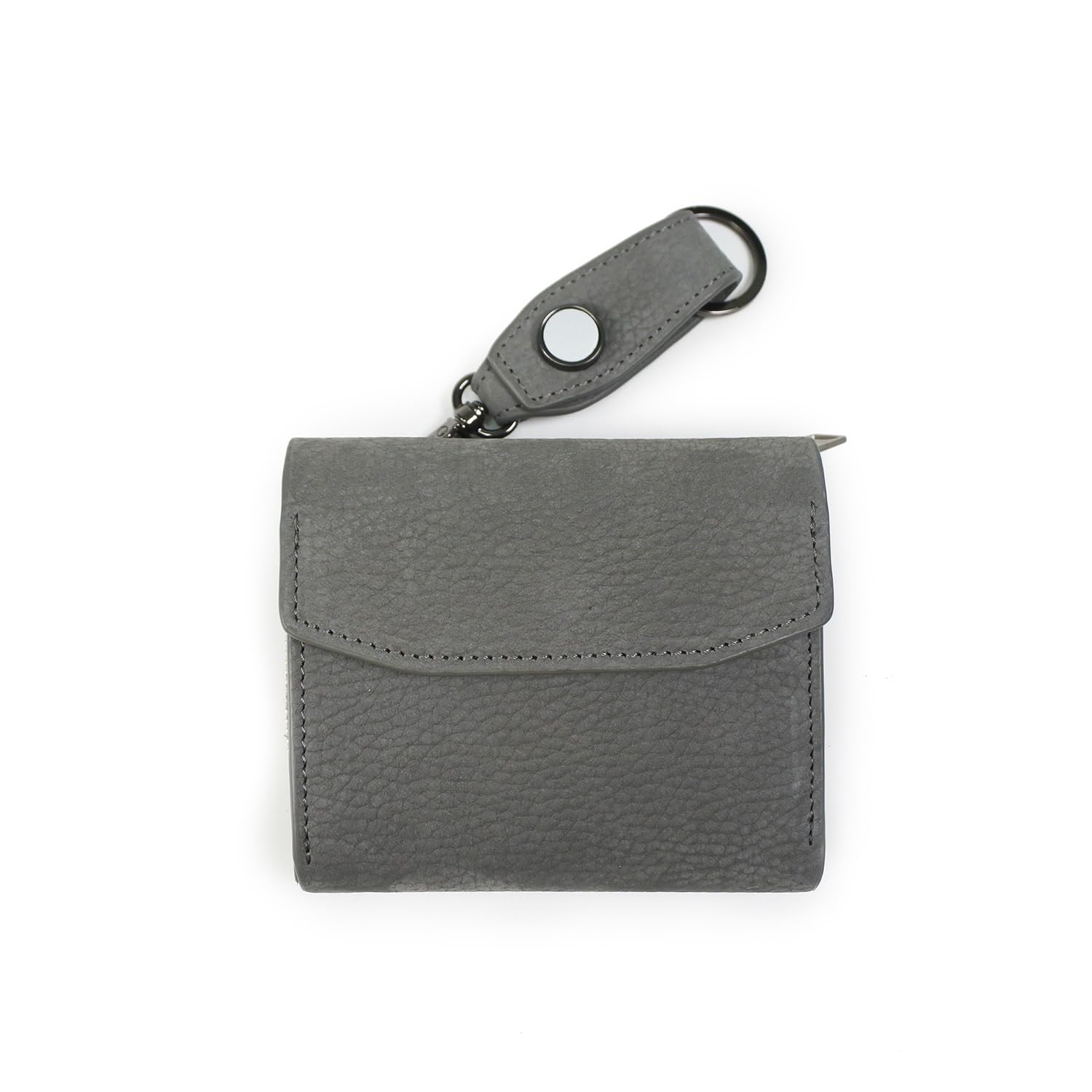 

Folk Compact Gray C-Fold Wallet,