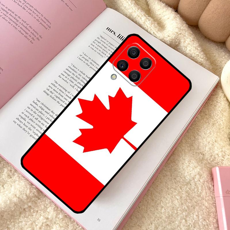 Canada Canadian Flag Case For Samsung Galaxy M32 M52 M15 M11 M12 M13 M14 M06 M16 M36 M56 M31 M53 M35 M55 M34 M54