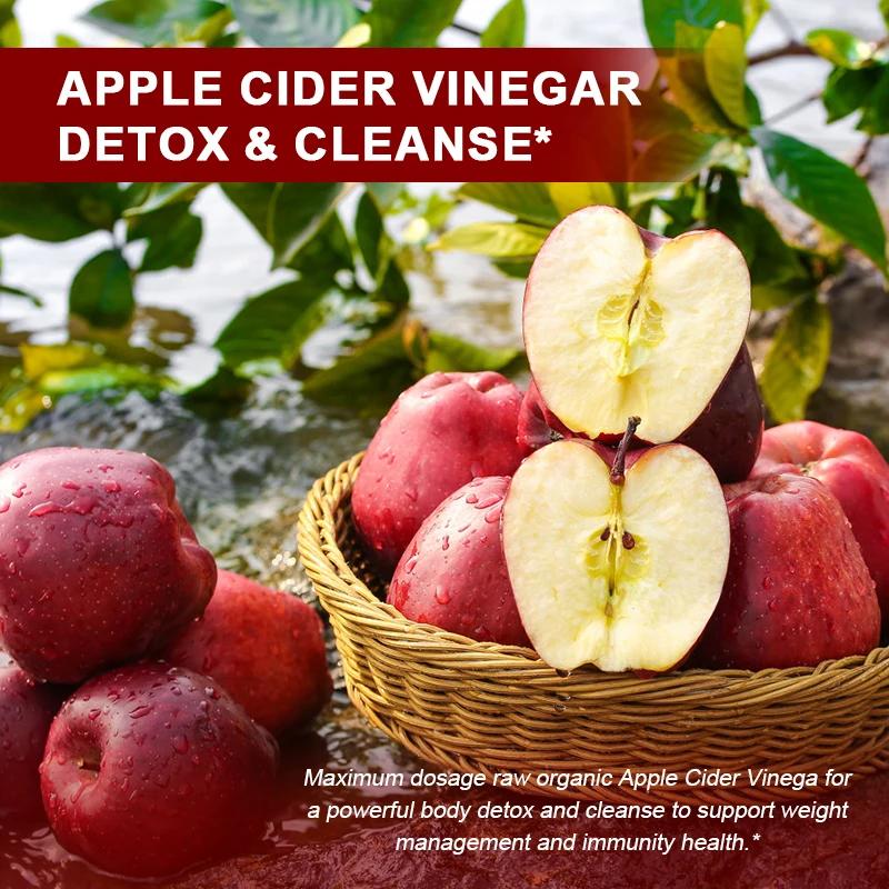 Pslalae 1300mg Apple Cider Vinegar Capsules - Weight Management, Immune Health