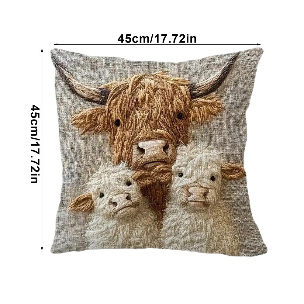 Наволочки для декоративных подушек 45x45 см современный стиль кантри чехол для декоративной подушки для дома комнаты спальни гостиной дивана кровати патио крыльца дома осень темно серый 1080₽