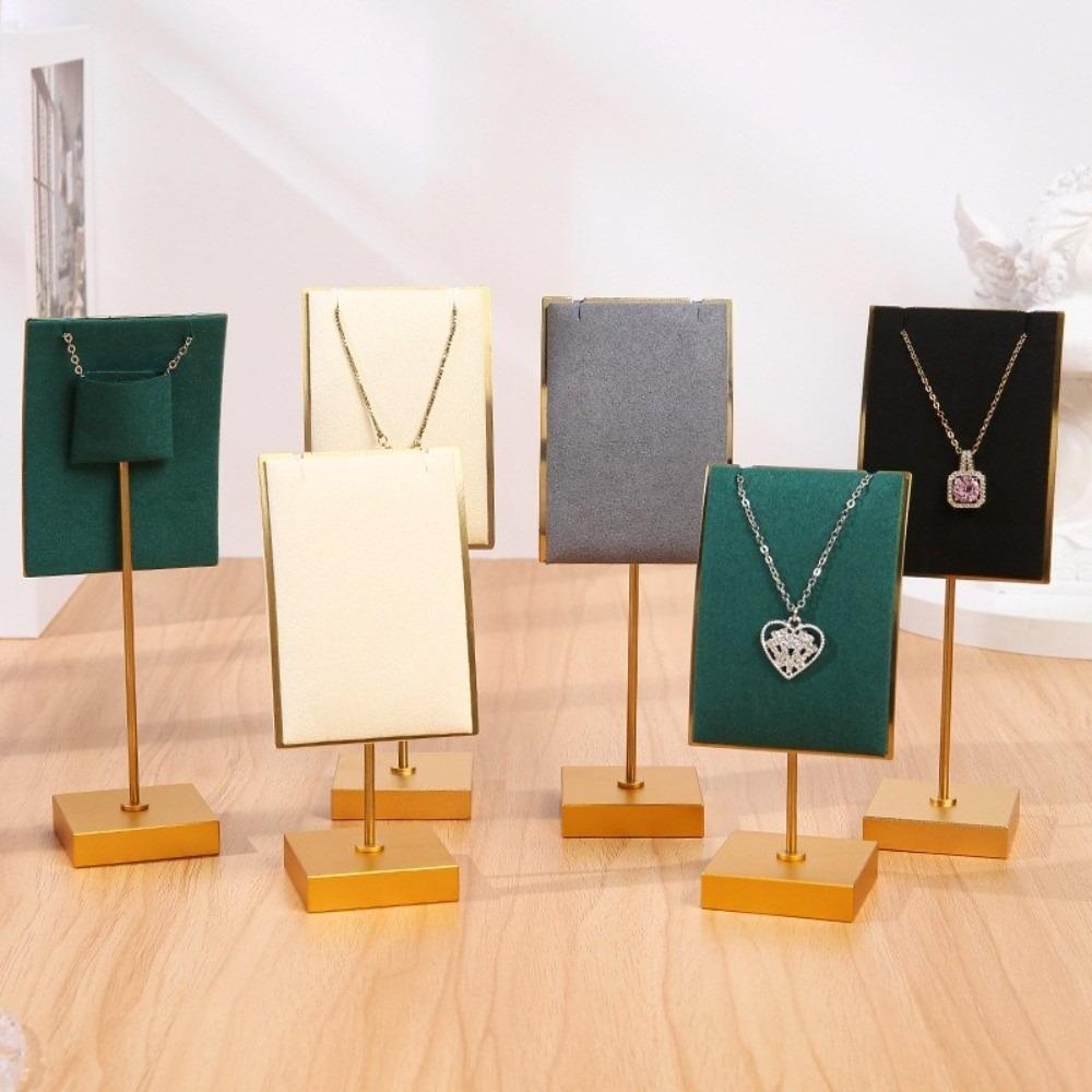 Fashion Multi-color Jewelry Stand Display Metal Velvet Holder Display Prop Display Stands Jewelry Display Storage