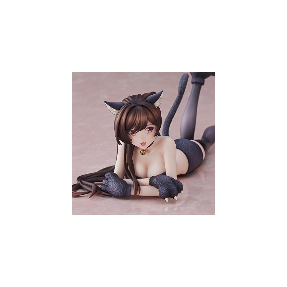 "Chizuru Mizuhara Cat Costume Figure Non-Scale Painted PVC ABS Collectible Toy"