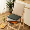 Simple Style Dining Chair Cushions Waterproof PU Leather Memory Foam Seat Cushion Pad 40cm Home Office Technology Cloth Cushion