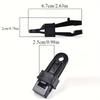 Heavy-Duty Tent Clips - Weatherproof & Strong, Perfect for Securing Tarps & Awnings During Outdoor Camping & Adventures - Reusable & Versatile