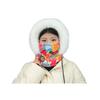 Balaclava Ski Face Cushion for Women Fleece Lined Windproof Floral Scarf Hat Thermal Face Guard Neck Warmer for Cold Weather
