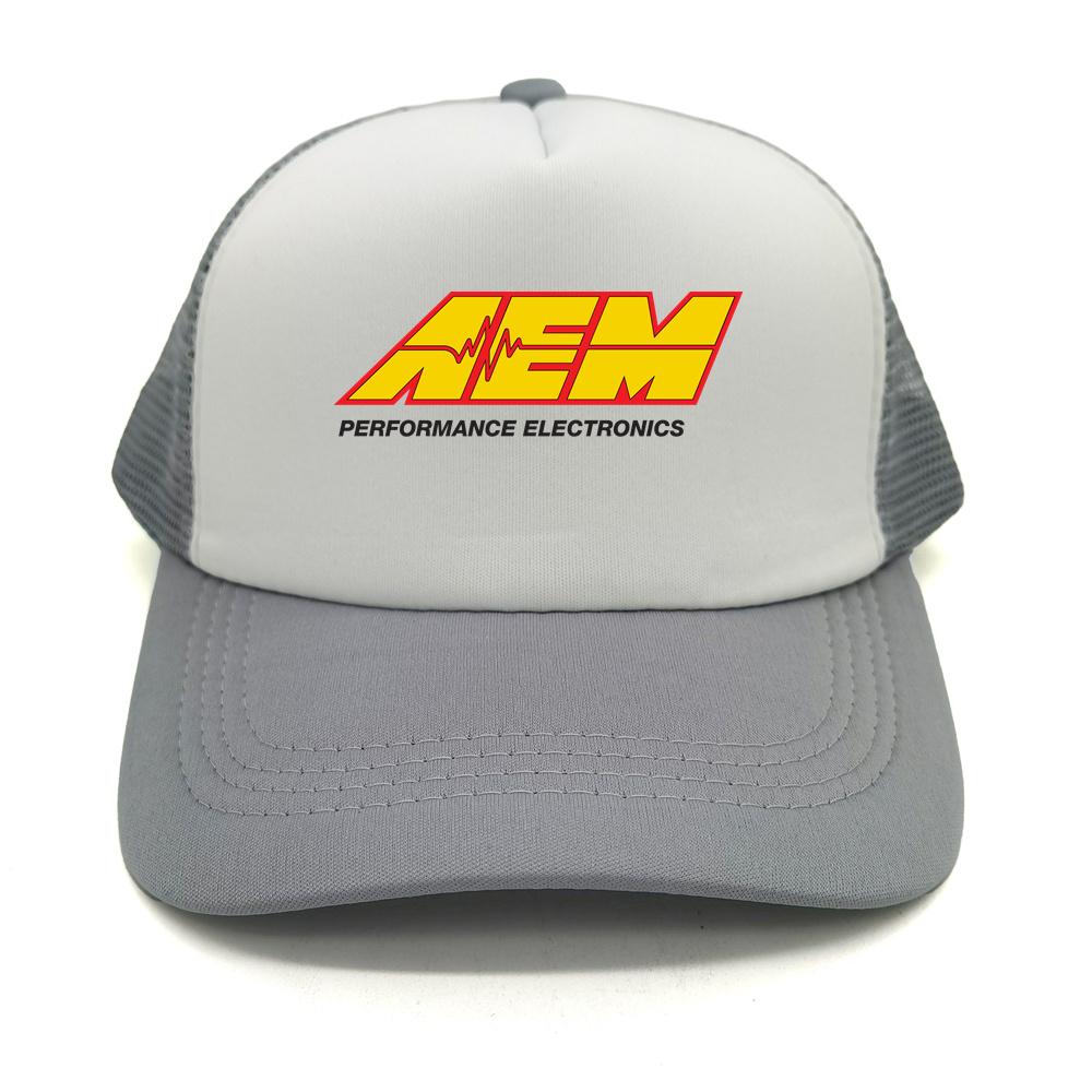 Aem Performance Electronics Trucker Cap Men Aem Hat Baseball Cap Unisex Outdoor Mesh Net Caps MZ-619