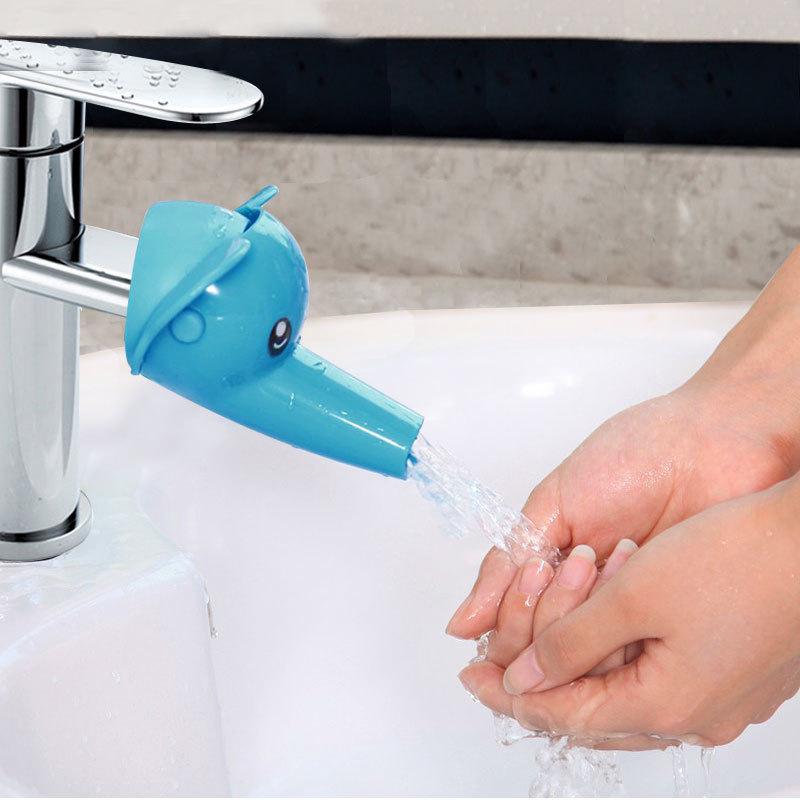 Cartoon Children's Hand Washing Extender Faucet Sleeve