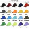 Fashion Desgin Solid Color Sponge Baseball Cap Net Cap Curved Brim Hat Sun Hat Light Mesh Sun Cap Outdoor Women Men