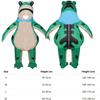 Inflatable Frog Costume Funny Full Body Blow Up Cosplay Costume Suit for Adult Halloween Party Costume for Adult Role Play