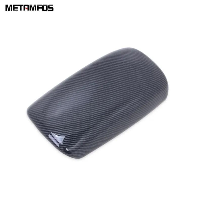 For Toyota Corolla Cross -2024 2025 Carbon Fiber Center Console Armrest Storage Box Panel Cover Trim Interior Accessories