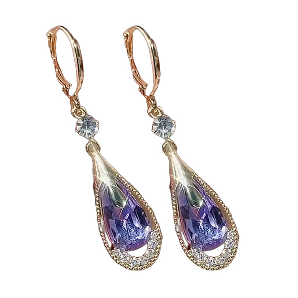 Elegant Water Drop Earrings Office Wear Earring Fashion Party Jewelry Statement Earrings Suitable for Various Occasion