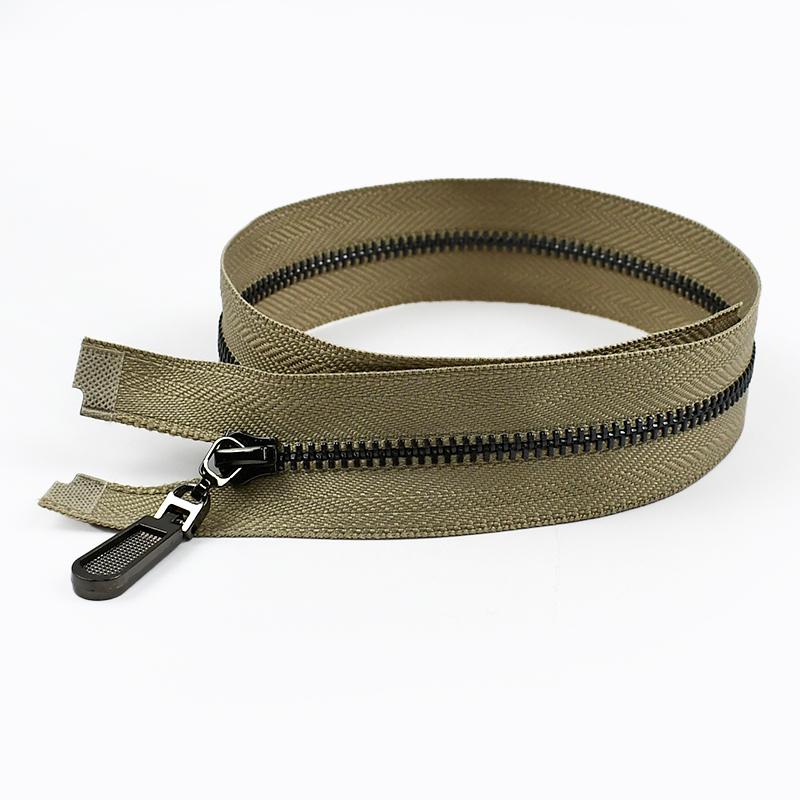 3Pcs Meetee 3# Metal Zippers 15-70cm Close/Open End Zips Bags Purse Clothes Decorative Zipper Repair DIY Sewing Accessories