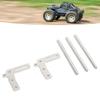 RC Front Bumper Aluminum Alloy Model Car Front Bumper Replacement for 1Celsius10 RC Car