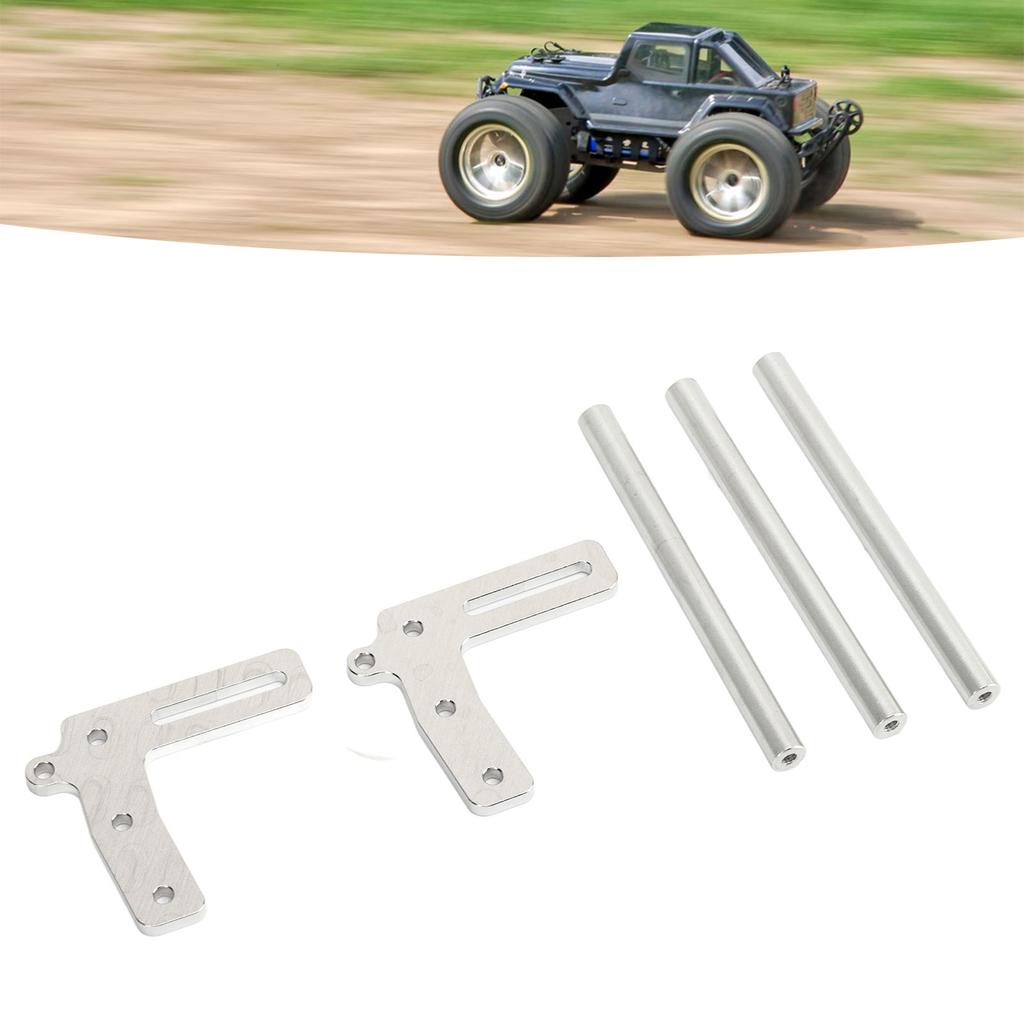 RC Front Bumper Aluminum Alloy Model Car Front Bumper Replacement for 1Celsius10 RC Car