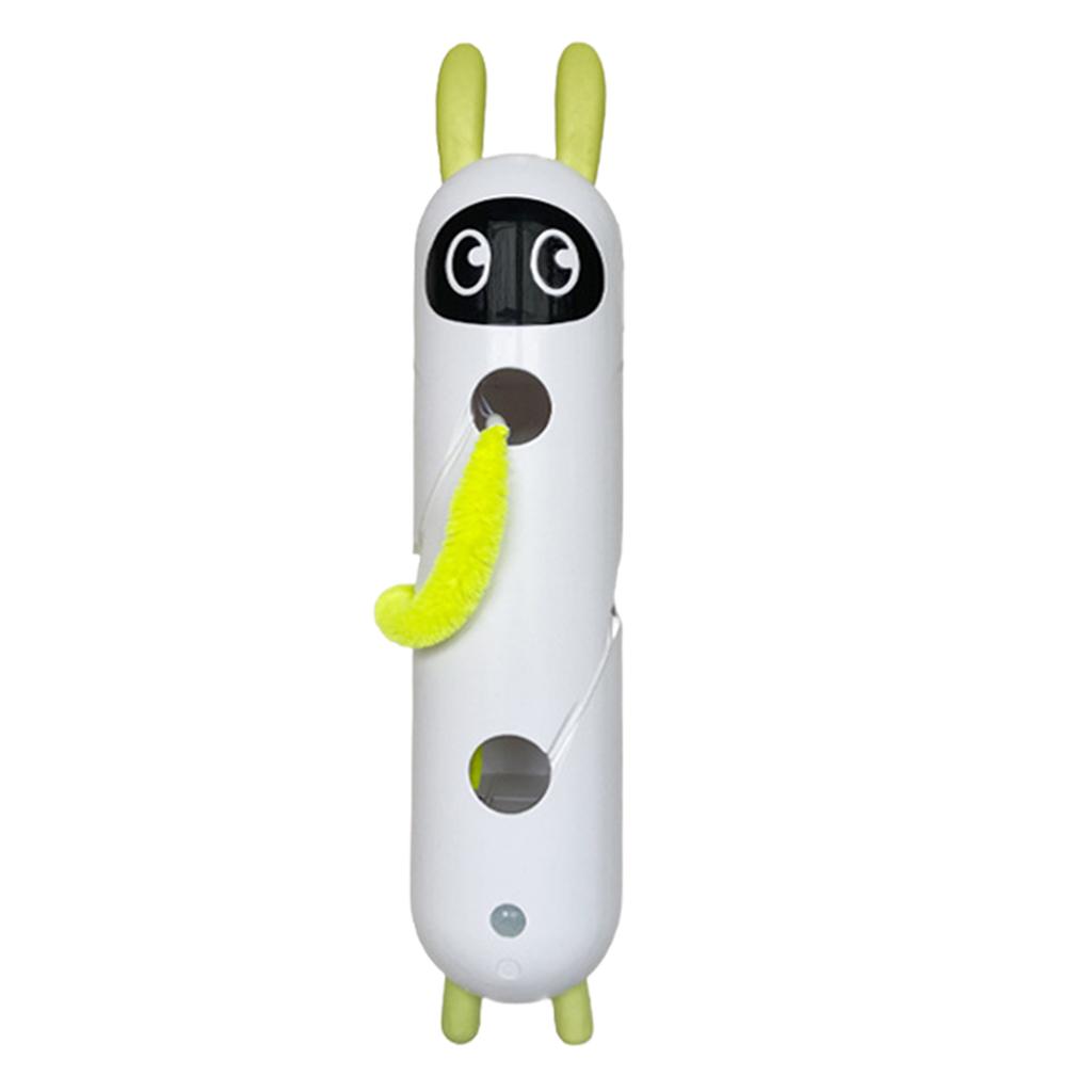 Caterpillar Interactive Cat Toy Motion Activated Kitten Toy Rechargeable Automatic Cat Toy with Tail for Bored Indoor Cats