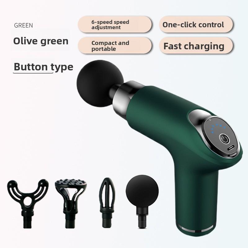 

Электрический фасциальный массажный пистолет-захват Мини Портативный Мужской и Женский Фитнес Йога Расслабление Мышц Шейный Массажер Фасциальный Пистолет Chinese Manual