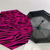 1PC Leopard Print Zebra Stripes Umbrella-8-Rib Reinforced, Automatic Open, Lightweight & Durable, Cute Fashion Accessory for Outdoor-T370
