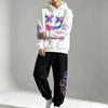 Felpa per Bambini con Stampa Graffiti Lettera Felice Giorno Sorriso Street Hip Hop Felpa con Cappuccio Felpe alla Moda Abbigliamento Vintage per Ragazzo Ragazza