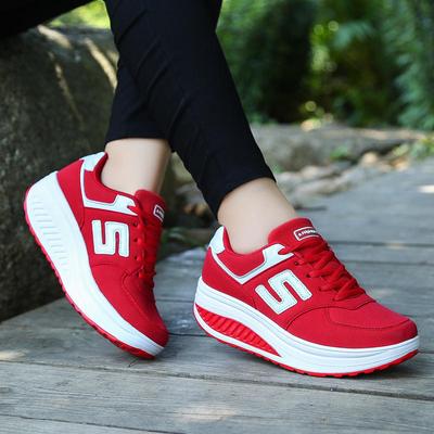 Leder atmungsaktiv Mode Damen;s Rocking Schuhe Casual Sportschuhe Trend Damenschuhe