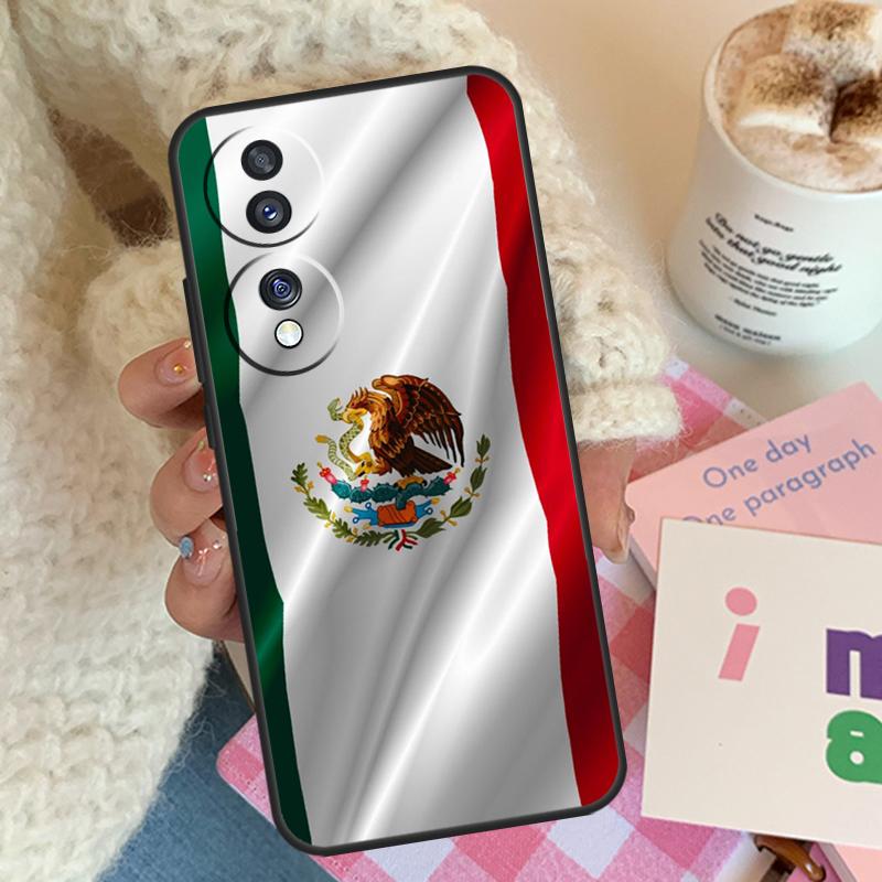 Mexico Mexican Flag For Honor Magic 8 7 5 6 Pro Case For Honor 200 400 50 90 70 Lite X8c X8b X9a X9b X9c X9d Win