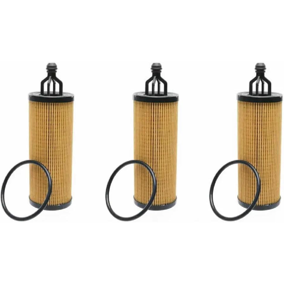 3 Pack Oil Filter MO-349 Compatible For Chrysler And Jeep Compatible For Dodge And RAM 3.2L 3.6L V6 68191349AB