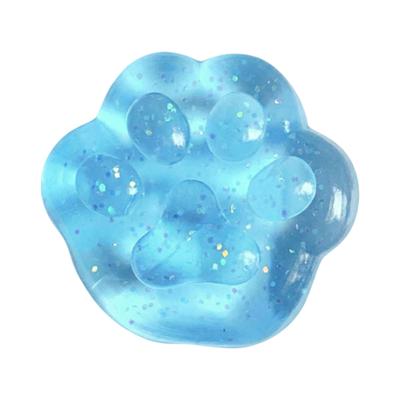 Kawaii Katzenkrallen-Quetschspielzeug, schnelle Rückfederung, Gelee, Mini, süßes sensorisches Spielzeug, Stressabbau, realistisches Zappeln, lustiges Katzenkrallenspielzeug, Geschenk
