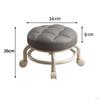 Ergonomic Rolling Stool for Home Office and Study