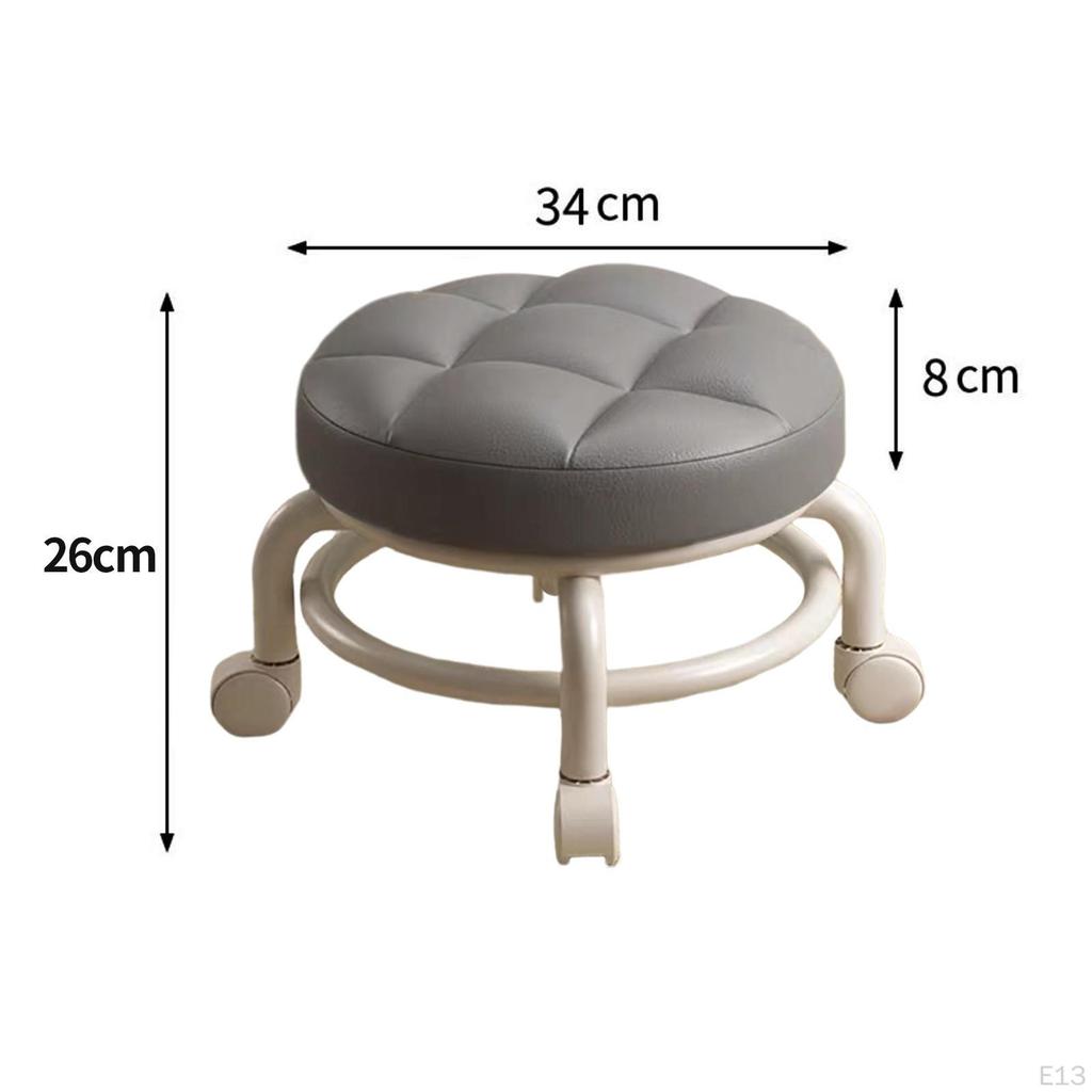 Ergonomic Rolling Stool for Home Office and Study