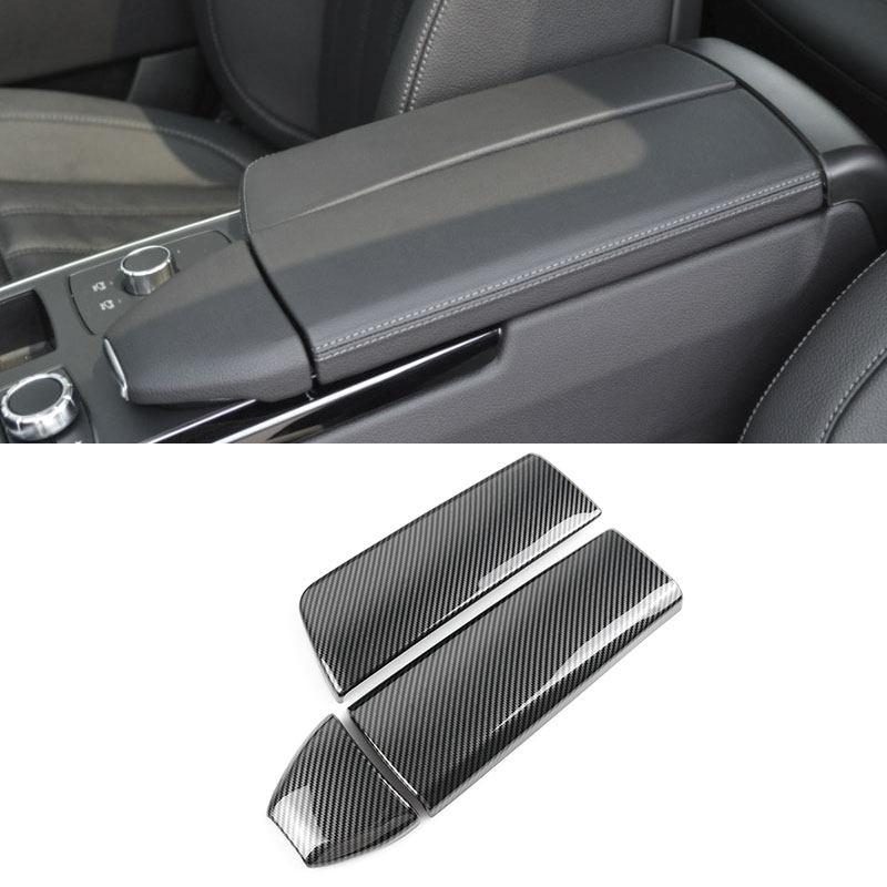 Car Accessories Interior Center Console Armrest Box Cover Trim For Mercedes Benz GLS Class X166 GLE W166 Coupe C292 2015-2018