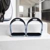 Stirrups with Textured Footbed Lightweight Aluminum Alloy