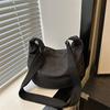 Bolso Cruzado de Lona de Moda, Bolso de Hombro Grande y Elegante para la Universidad y el Viaje Diario