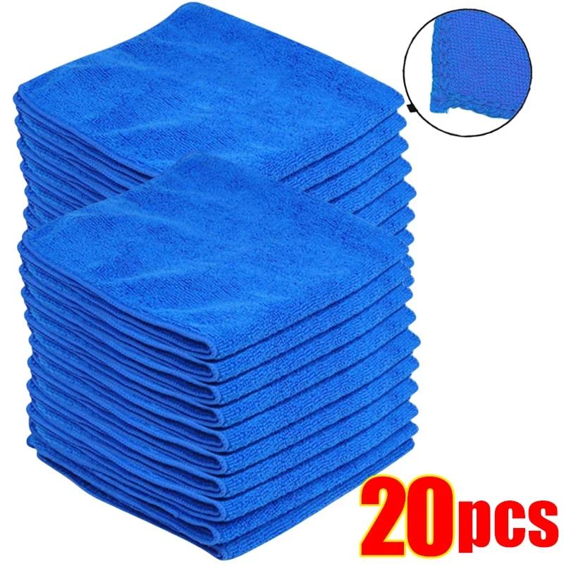 Microfiber Cleaning Cloths Lint Free Microfiber Cleaning Towel Cloths Reusable Cleaning Towels W/ Super Absorbent for Car Window