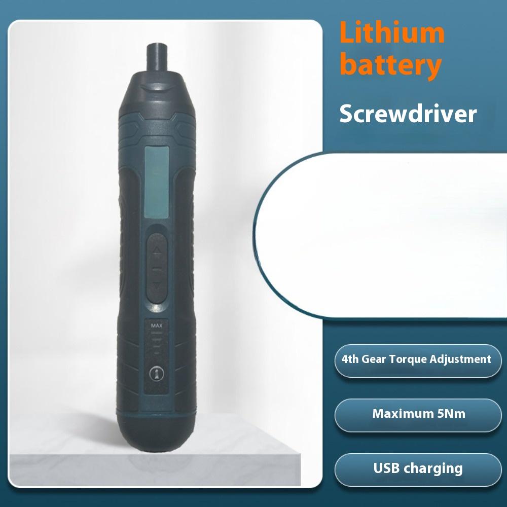 Chave de fenda elétrica de nível industrial com ajuste de torque, cabo de dados de lote elétrico recarregável, EUA