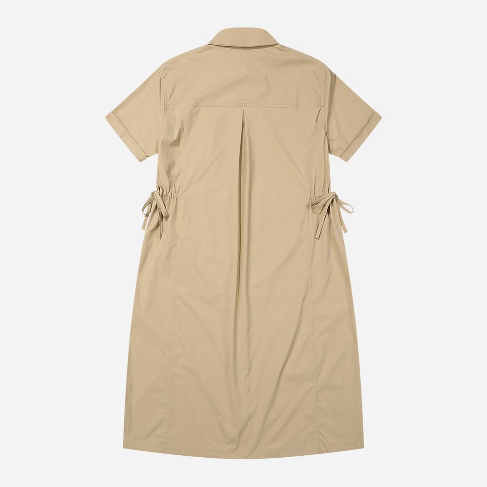 DOD Camper Short Sleeve Dress - Tan