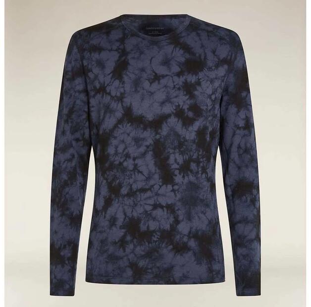 Icebreaker Базовый слой с длинным рукавом Merino 200 Oasis Cloud Dye