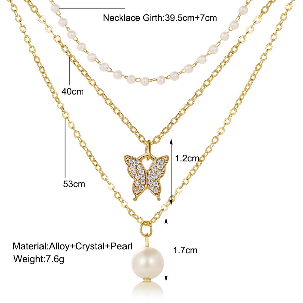 SE ME Collana con Ciondolo Farfalla Colore Argento Vintage per Donna Uomo Collane Catena Cubana Hip Hop di Tendenza Gioielli Accessori Regalo