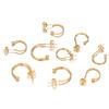 10pcs Stainless Steel Ear Wire Earring Hooks Connector for DIY Jewelry Making Accessories Crafts Dangle Hoop Earrings Components
