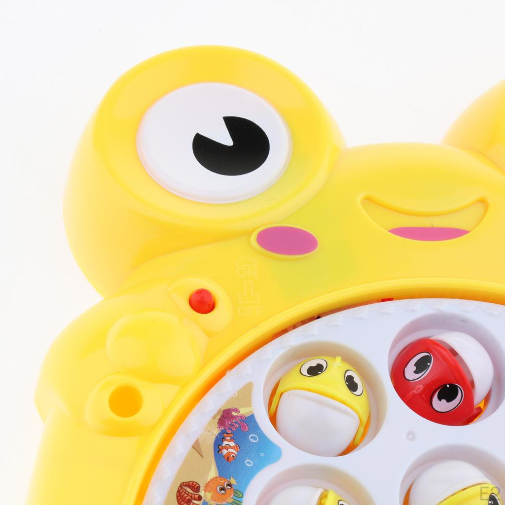 Fishing Toy Set Kids Electric Rotating Game