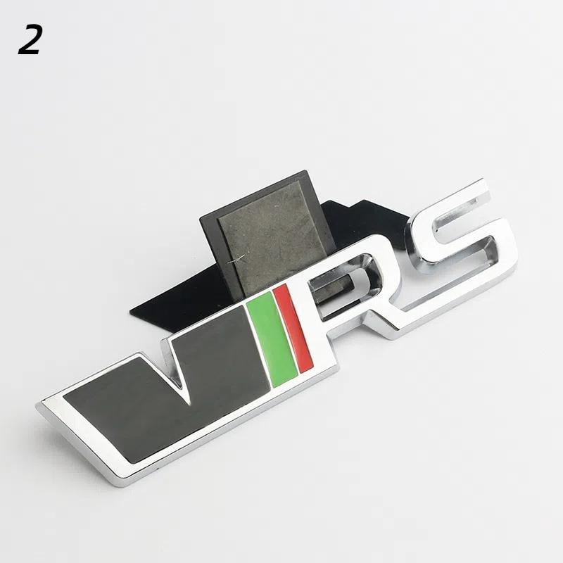Metalen Auto Stickers VRS Logo Voor Octavia 2 3 Kamiq Kodiaq Karoq RS Superb Fabia Rapid Favorit VRS Embleem Badge Accessoires