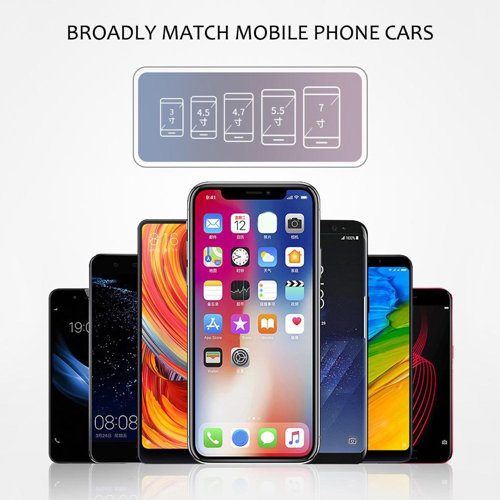 Univerzální držák telefonu z uhlíkových vláken do auta 3 až 7 palců Držák pro upevnění na palubní desku do auta