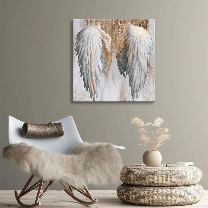 Modern Abstract Angel Wings Canvas Paintings Posters and Prints Wall Art Pictures for Living Room Home Wall Decoration Cuadros