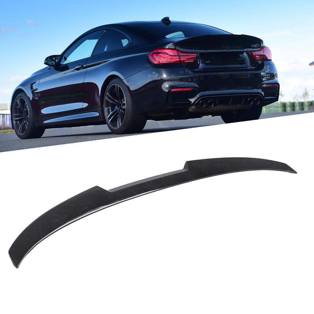 Car Rear Spoiler for M4     Spoiler Wing Extension Fit For F30 3 Series Sedan M4 F80 2012-2018