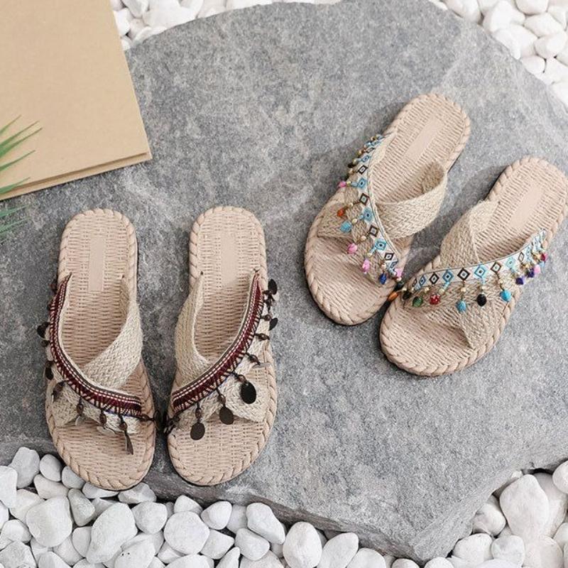 Flat Shoes Vacation Outside Slides On Offer New Fashion Korea Style Unique Eva 39 Easy Wears Women's Slippers and Ladies Sandals