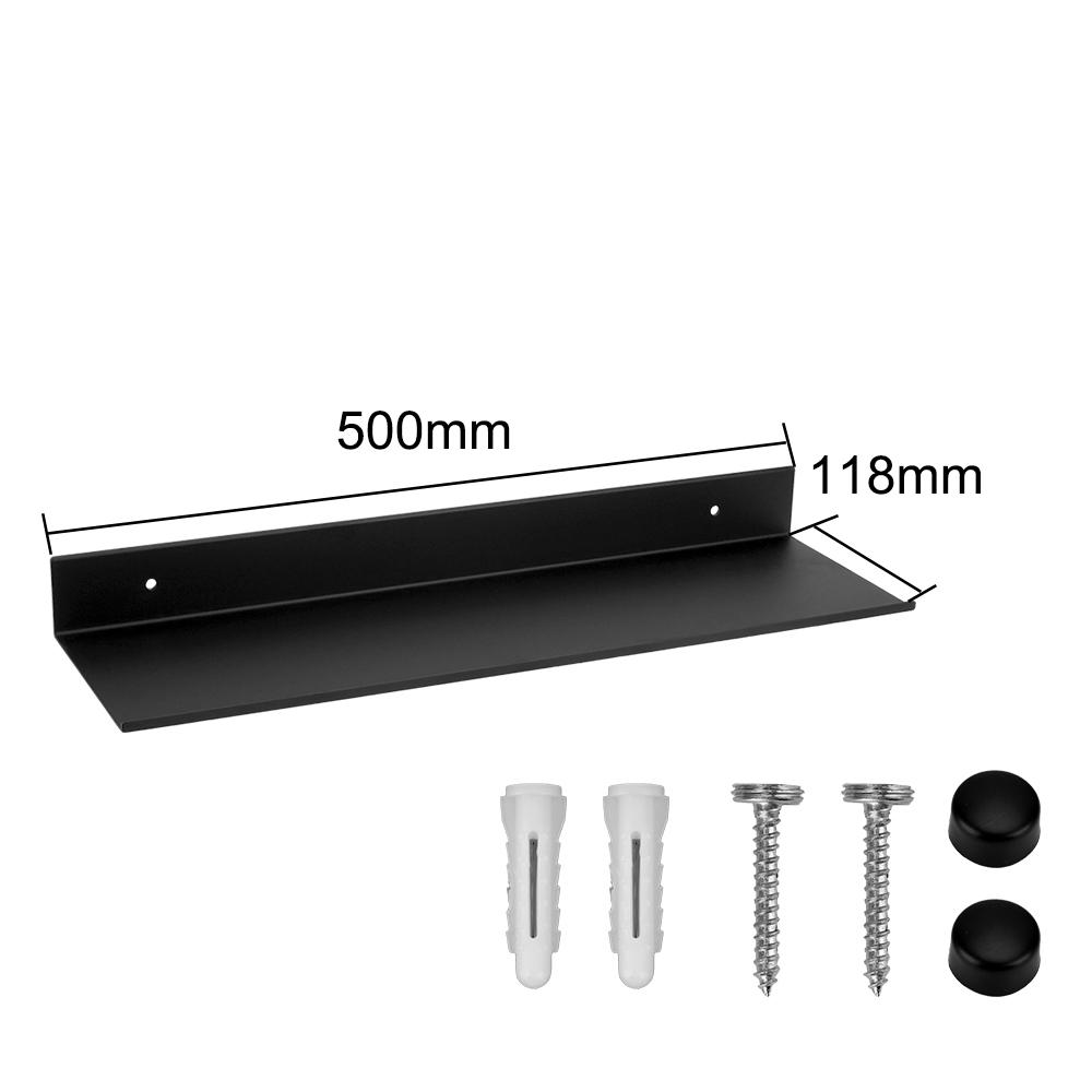 Badezimmerregale 30-60cm Aluminiumlegierung Mattschwarz Küchenwandregal Duschshampoo Aufbewahrungsregal Badezimmerzubehör