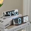 Minimalism LED Digital Alarm Clock Electronic Digital Alarm Clock Digital Clock Table Clock Room Desk Decor Exquisite Home Decor