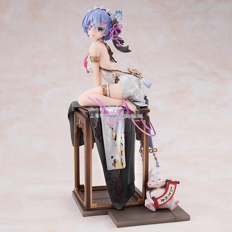Re:Zero Emilia & Rem Cheongsam Elegant Beauty Figures
