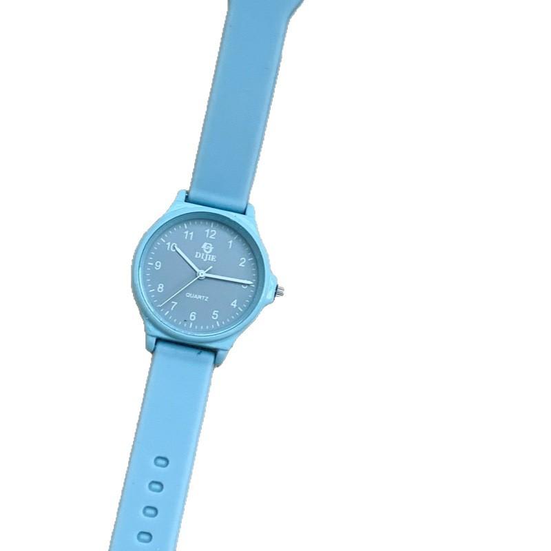 Special Watch For Exams Female High School Students Pointer Class To See The Time Youth Campus Face Control White Milk Tea Color