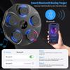 Music Boxing Machine with 9 Modes & 9 Speeds, Wall-Mounted Electronic Punching Trainer for Adults & Kids